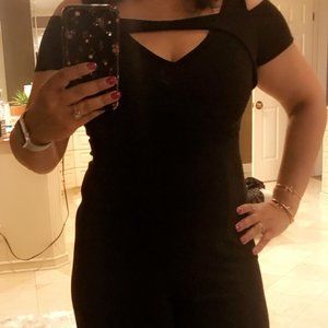 Cold Shoulder Jumpsuit